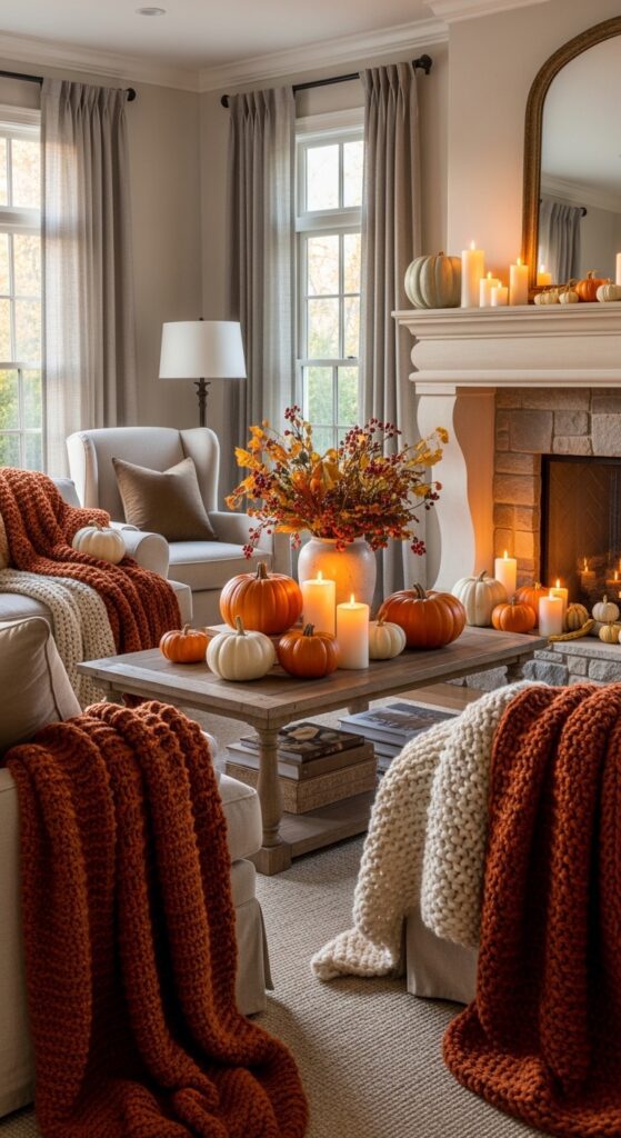 Cozy Fall Living Room Decor Ideas Everyone Is Saving