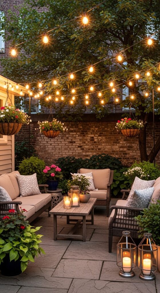 Backyard Patio Ideas That Feel Like a Cozy Outdoor Living Room