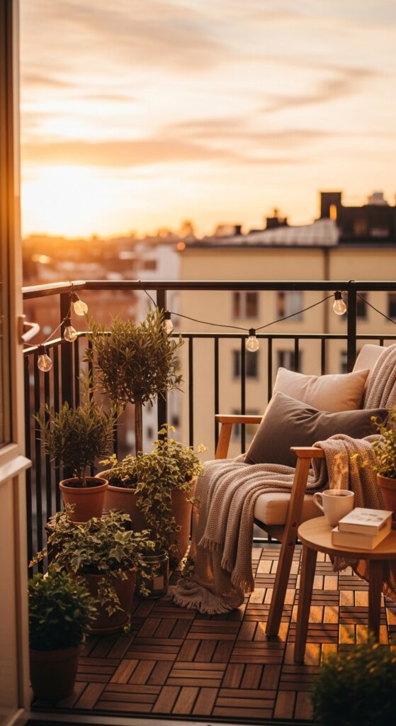 Small Apartment Balcony Ideas for a Cozy Outdoor Space