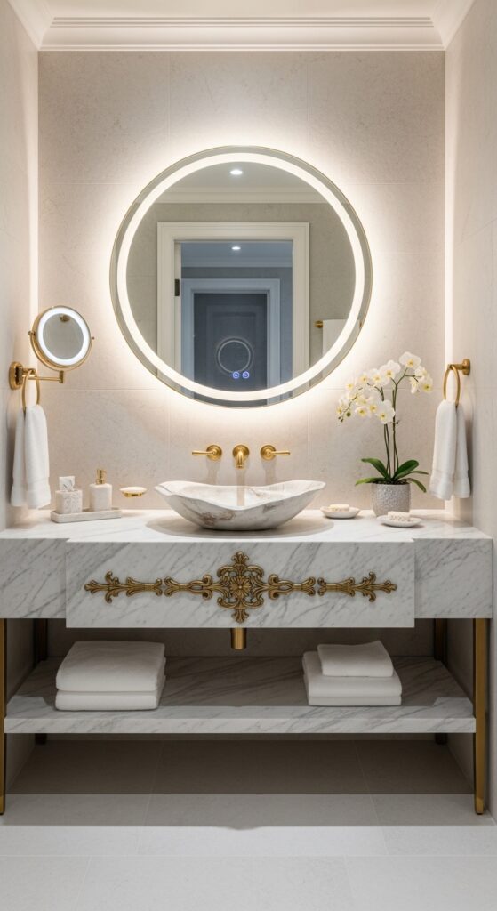 Luxury Bathroom Vanity Ideas That Look Like a Hotel Spa