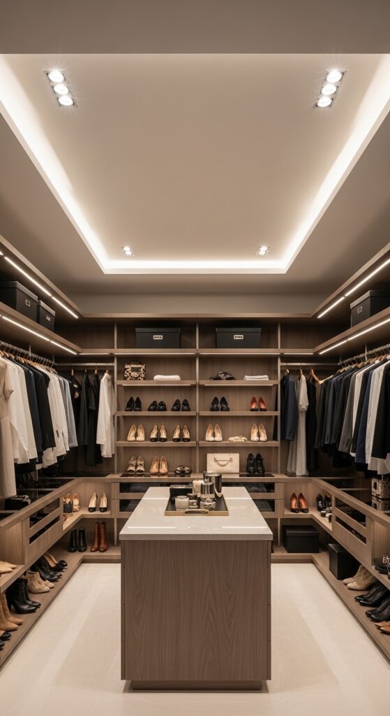 Dreamy Walk-In Closet Design Ideas for a Luxury Home