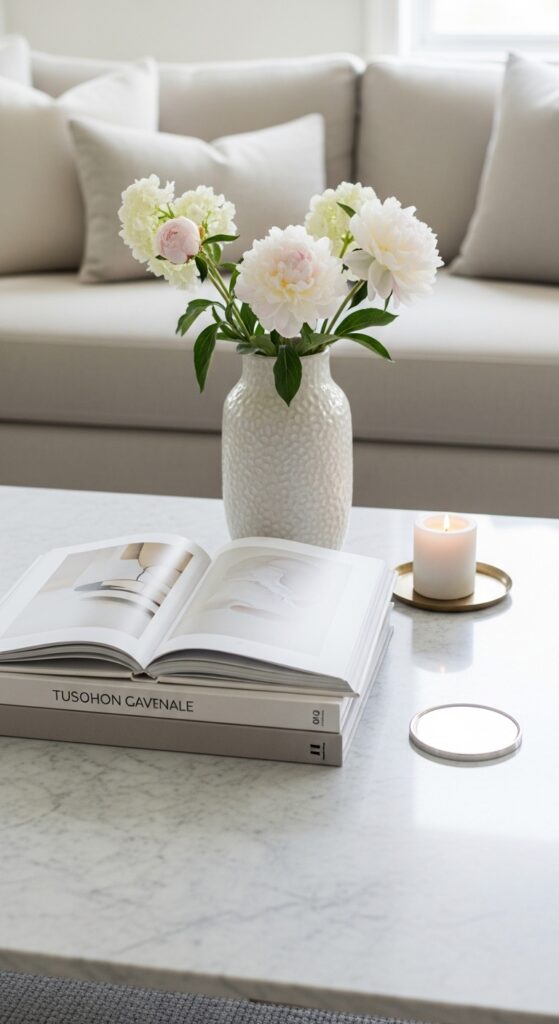 Elegant Coffee Table Styling Ideas for a Modern Living Room