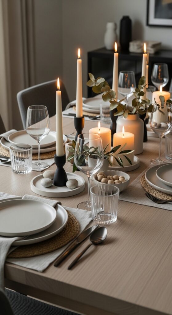 Minimalist Dining Table Decor Ideas That Look Elegant, Modern, and Timeless