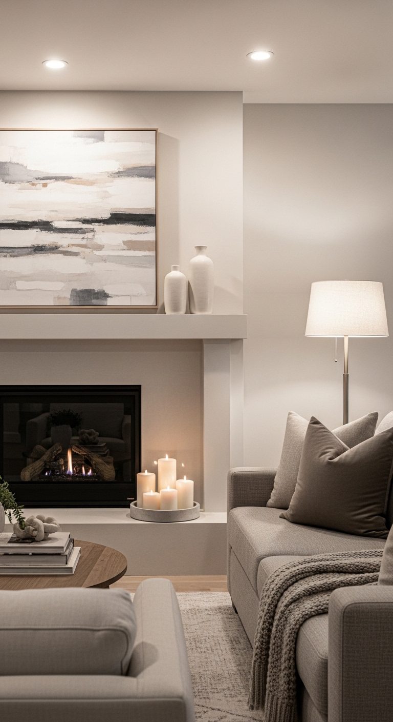 Modern Fireplace Decor Ideas for a Cozy Living Room