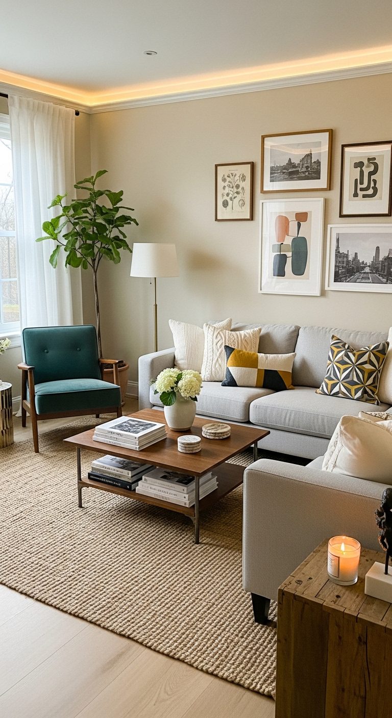 Modern Cozy Living Room Ideas for a Stylish and Comfortable American Home