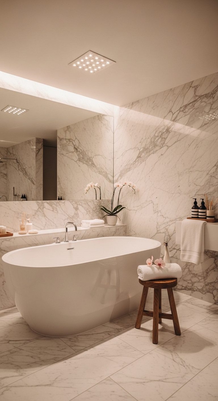 Luxury Bathroom Ceiling Ideas for a Spa-Like Home