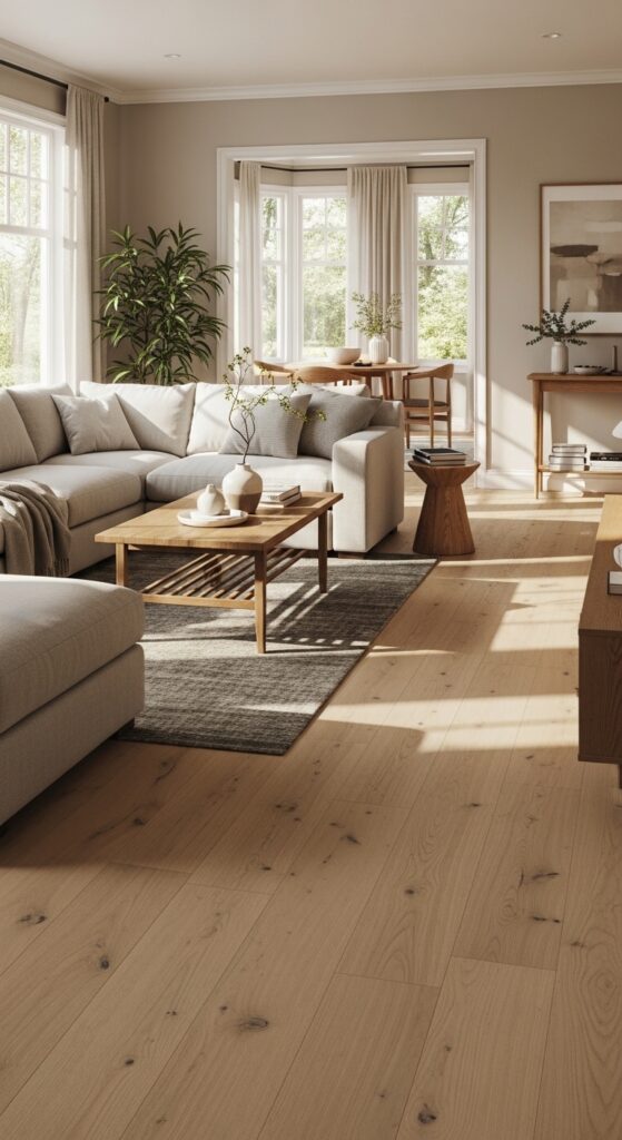 Elegant Light Oak Hardwood Flooring Ideas for Modern Homes