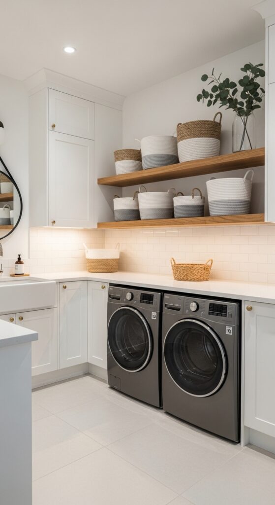 Chic Laundry Room Ideas That Make Washing Clothes Stylish