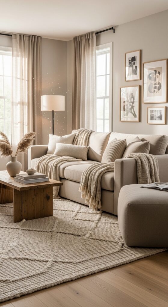 Cozy Neutral Living Room Ideas That Feel Warm and Expensive