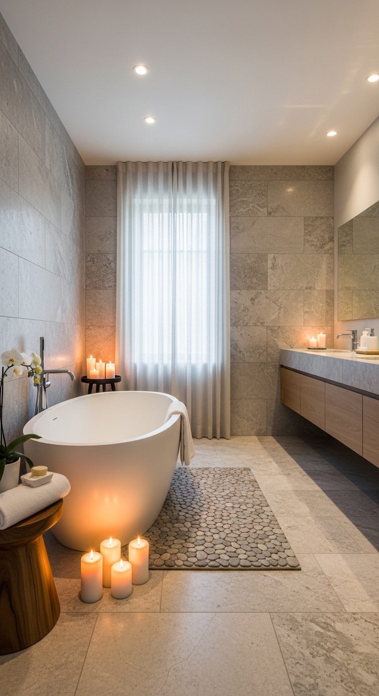 Spa-Inspired Bathroom Ideas for a Calm, Relaxing, and Luxury Home Experience