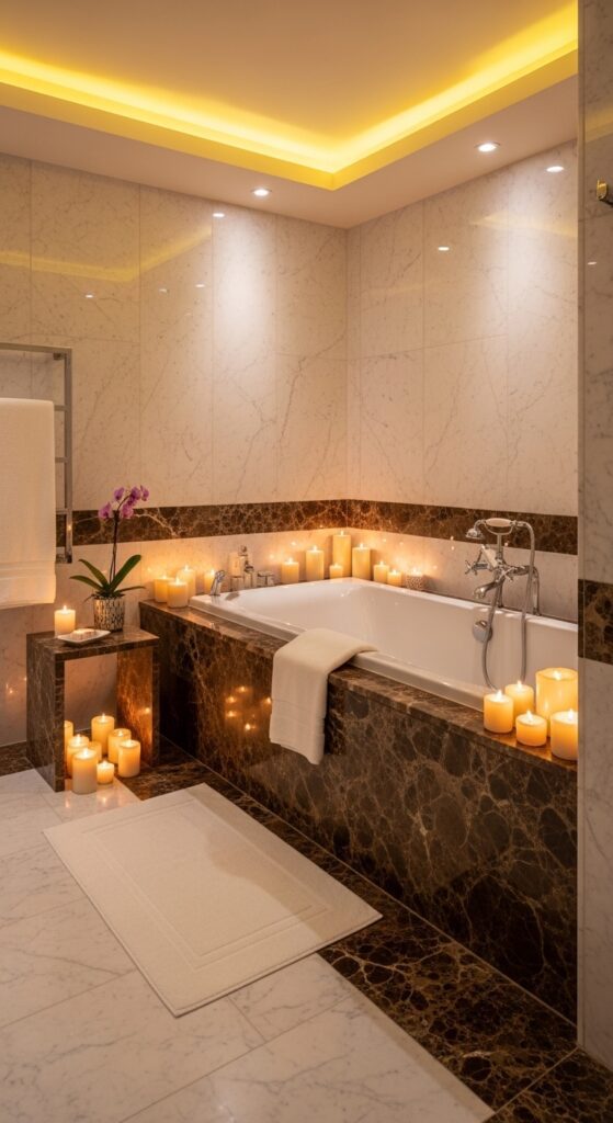 6: Spa Bathroom at Home