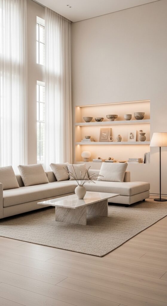 9: Neutral Aesthetic Luxury Home
