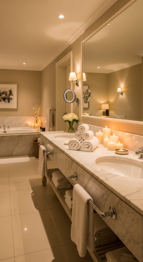 Luxury Bathroom Ideas That Feel Like a Spa at Home 🤍