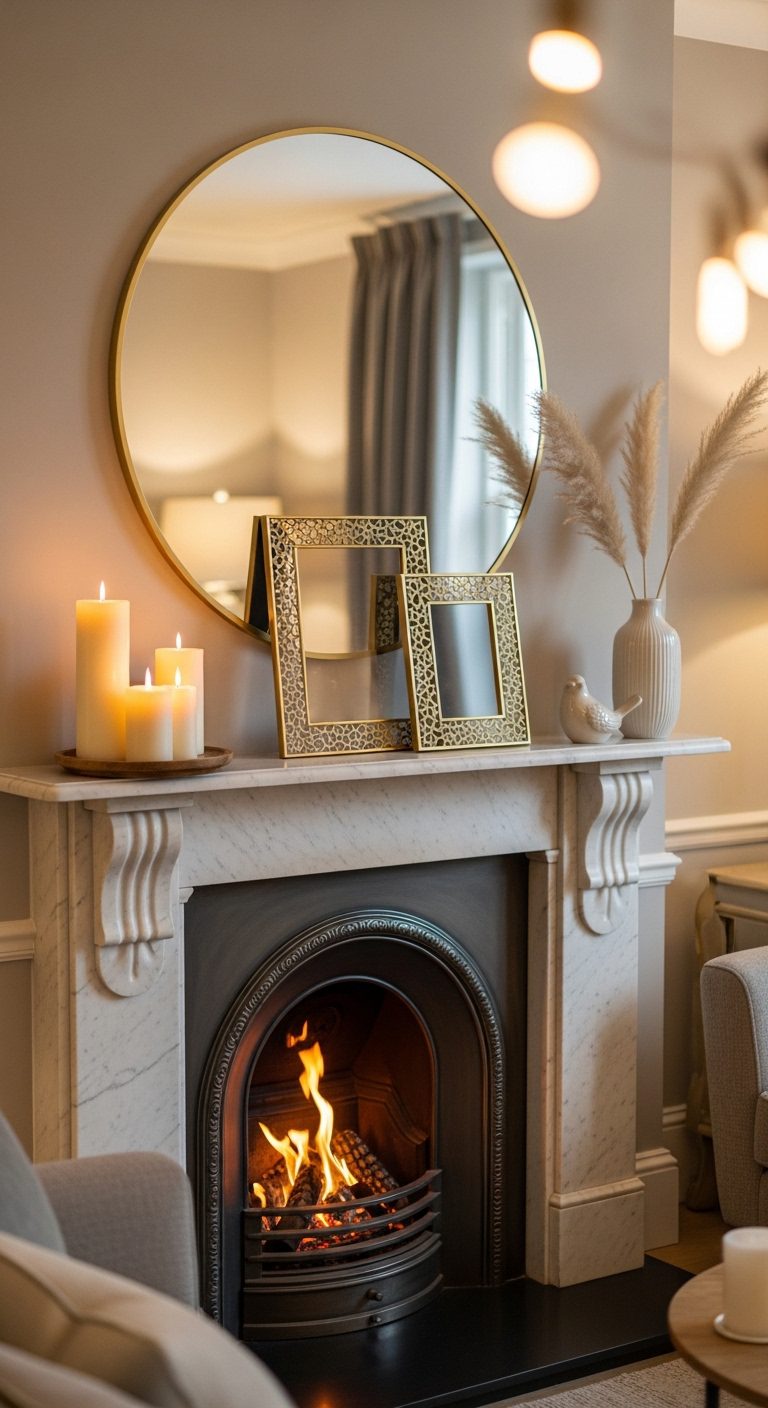 Elegant Fireplace Mantel Decor Ideas You’ll Want to Copy 🔥