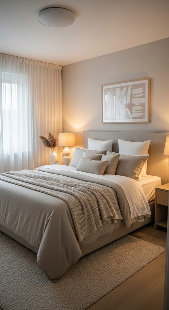 Cozy Luxury Bedroom on a Budget