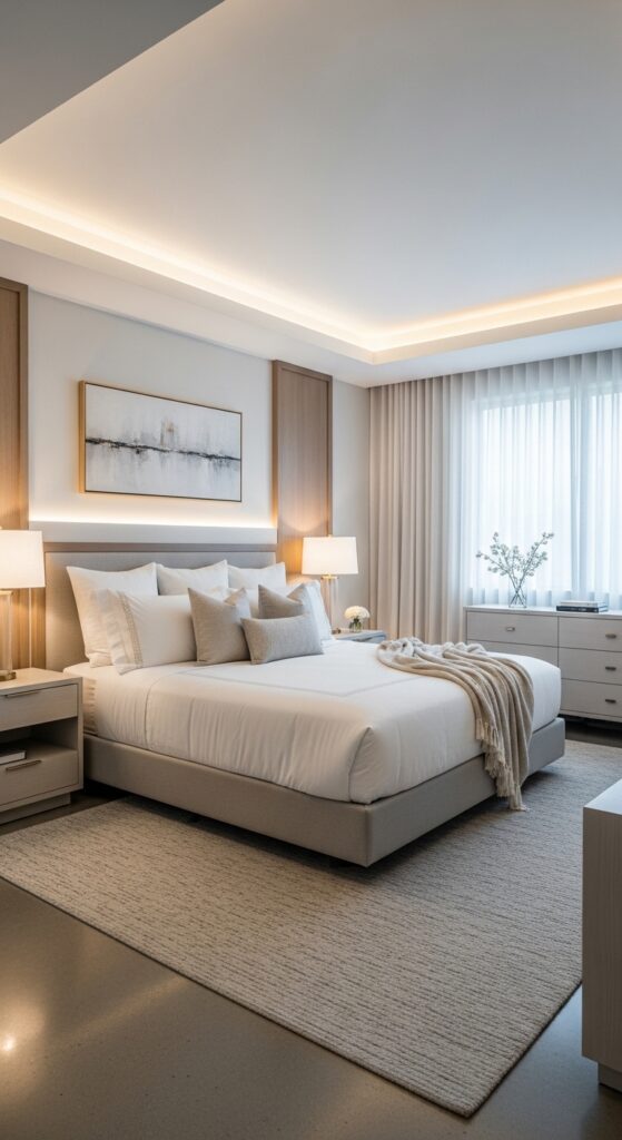 Hotel Style Bedroom at Home