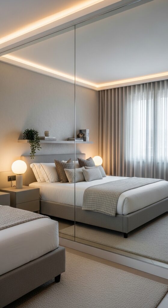 Small Bedroom That Looks Expensive