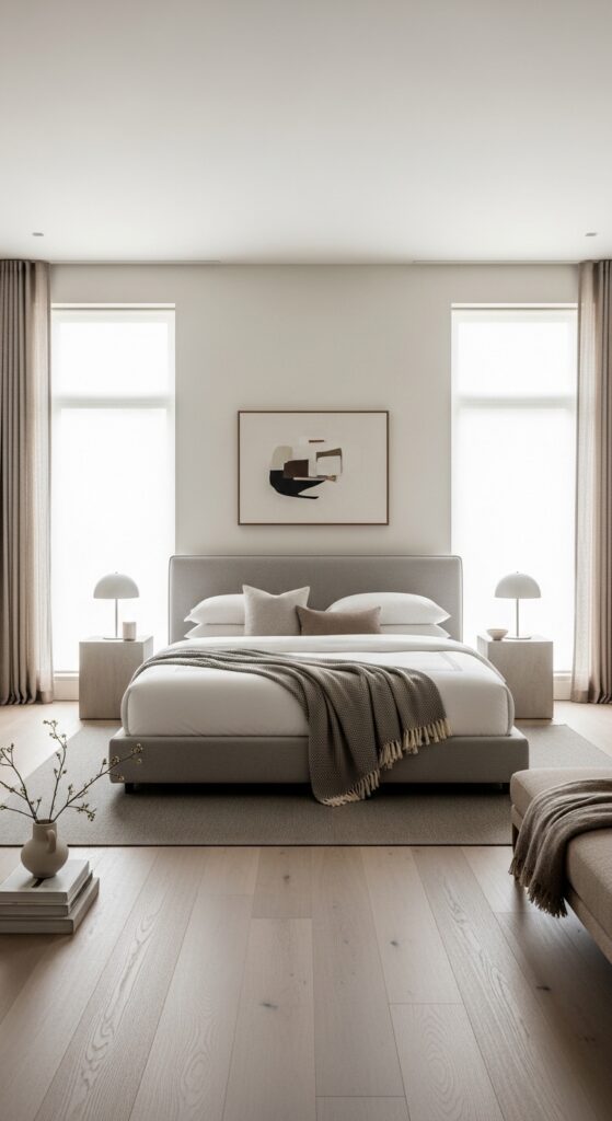 Minimal Luxury Bedroom