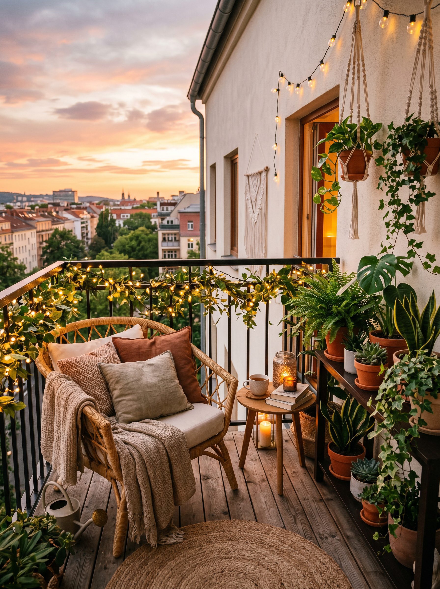 1. Small Balcony Makeover Ideas That Feel Like a Luxury Escape