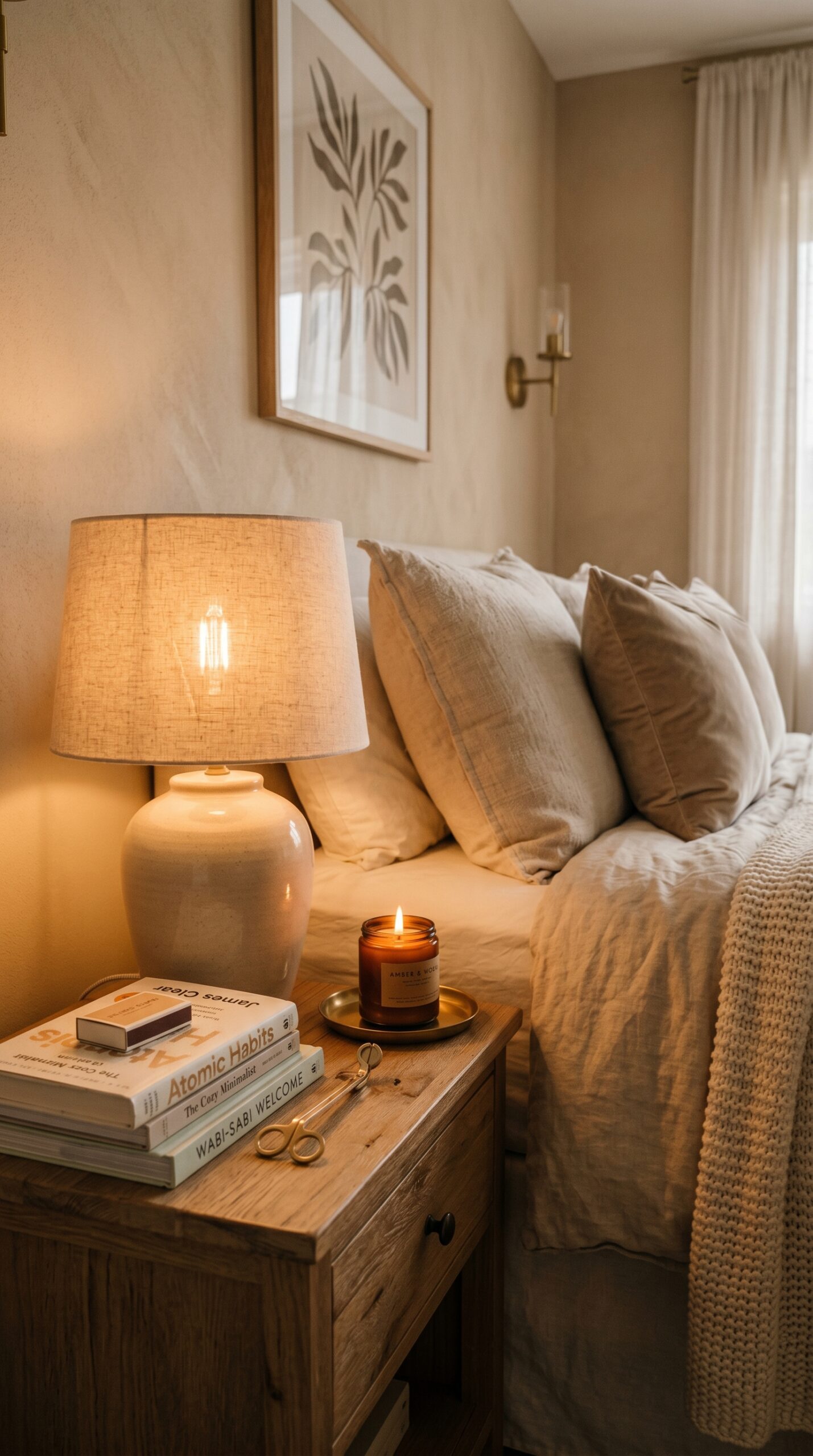 Bedside Table Decor Ideas That Feel Cozy & Expensive 🌙✨