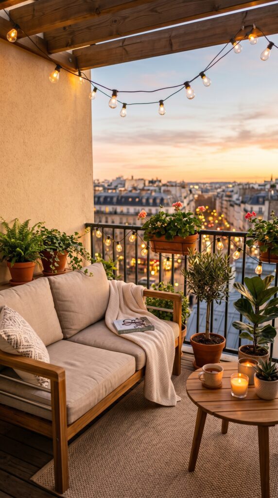 Small Balcony Ideas That Feel Cozy, Elegant & Expensive 🌿✨