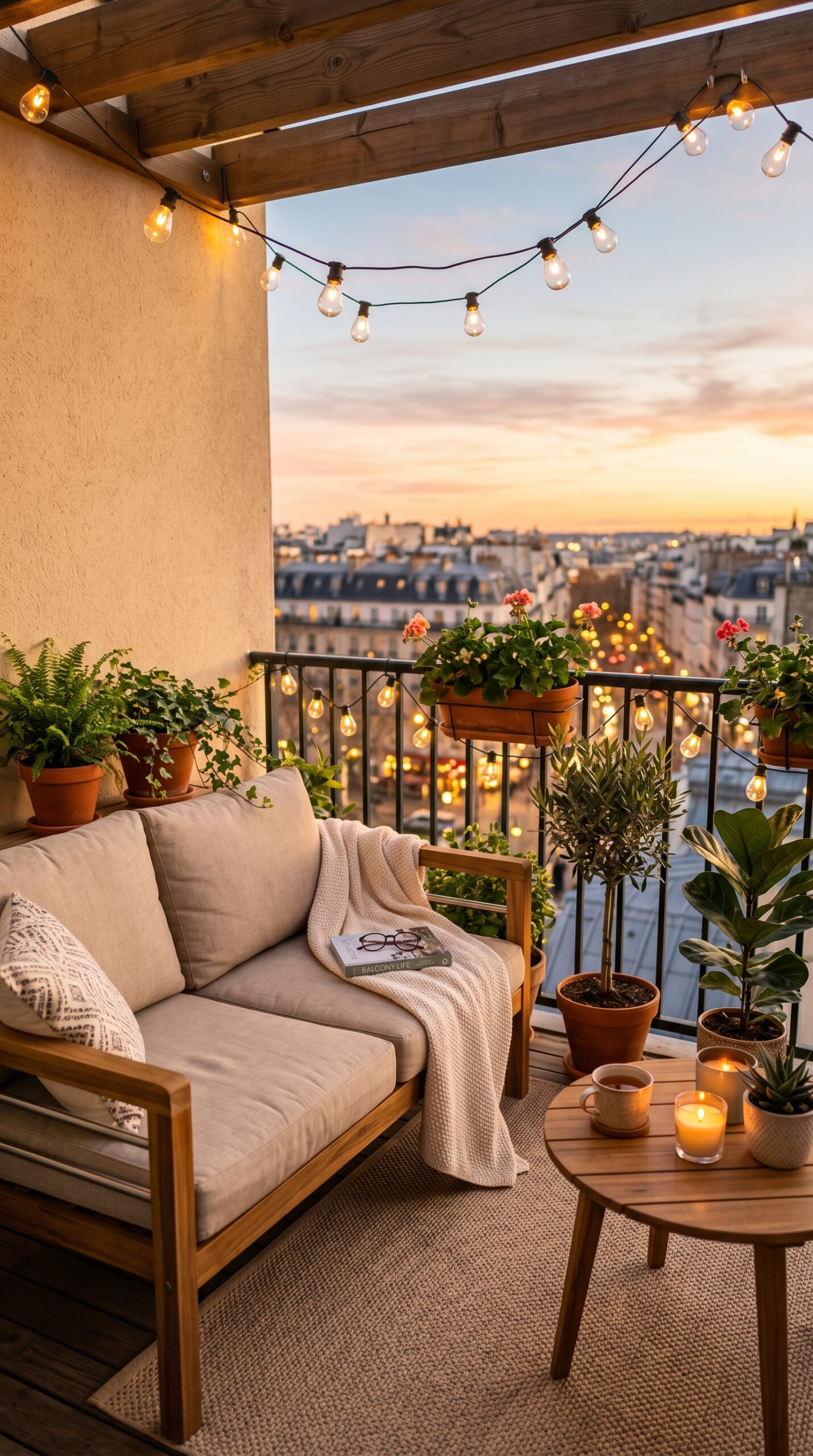 Small Balcony Ideas That Feel Cozy, Elegant & Expensive 🌿✨