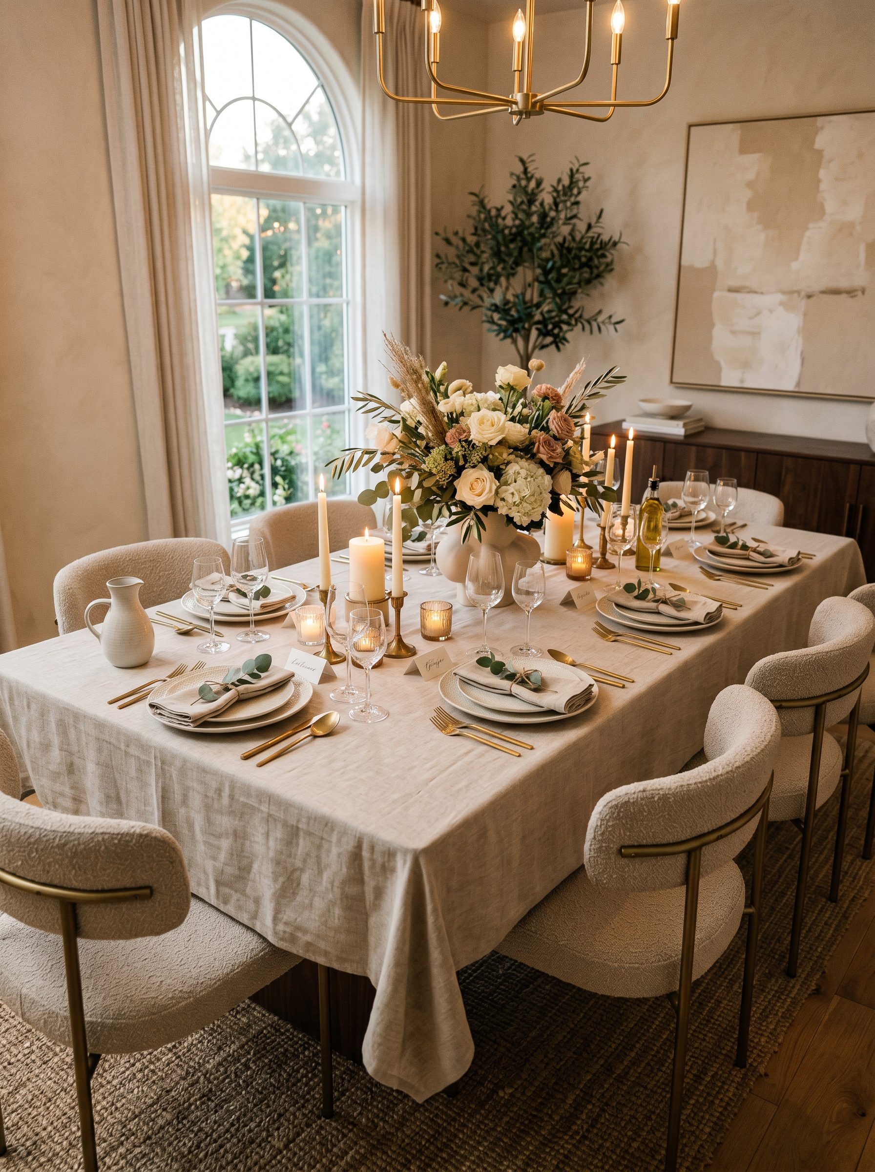 Elegant Dining Table Decor Ideas That Feel Warm & Expensive 🍽️✨