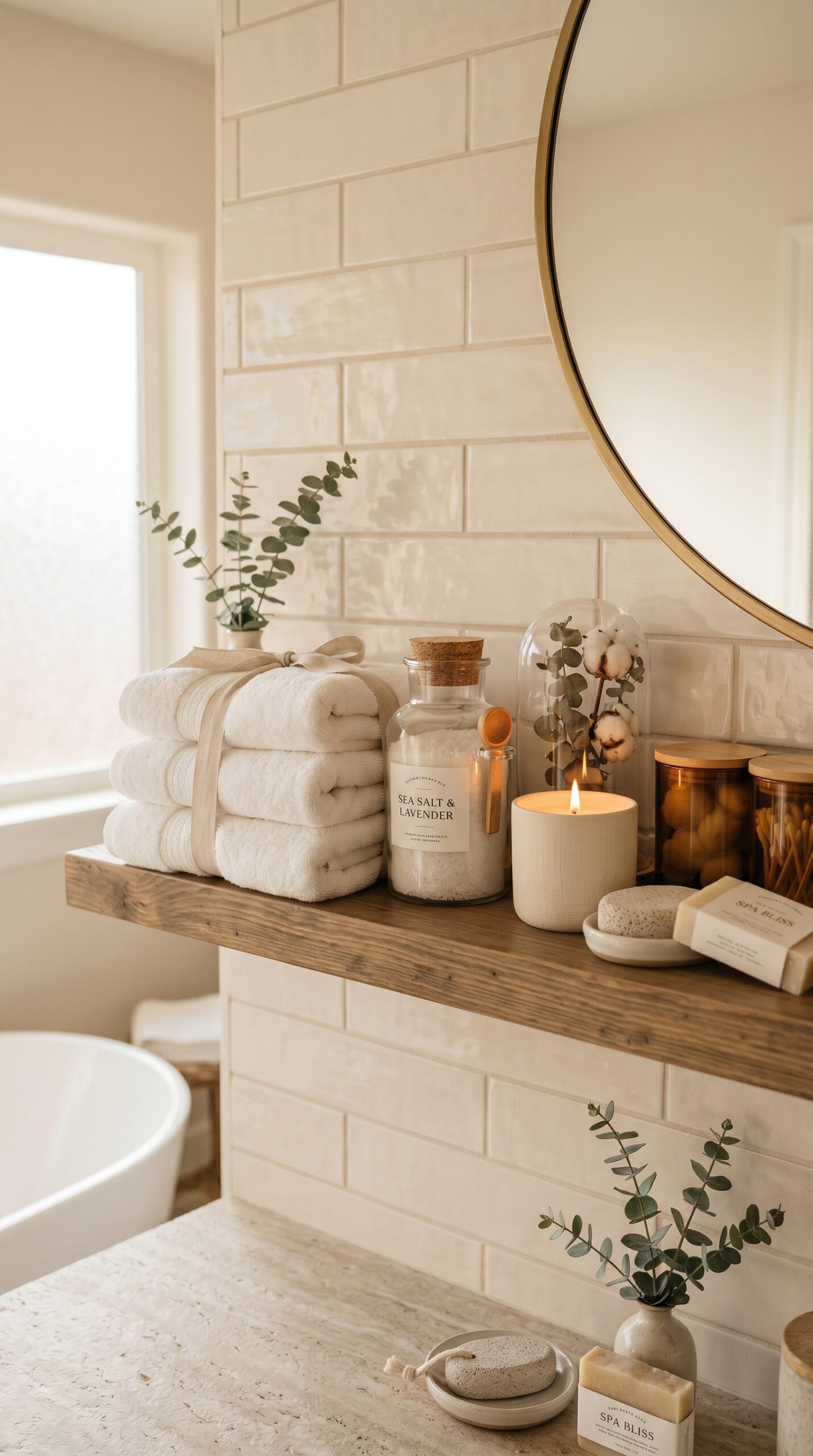 Bathroom Shelf Decor Ideas That Look Like a Luxury Spa 🚿✨