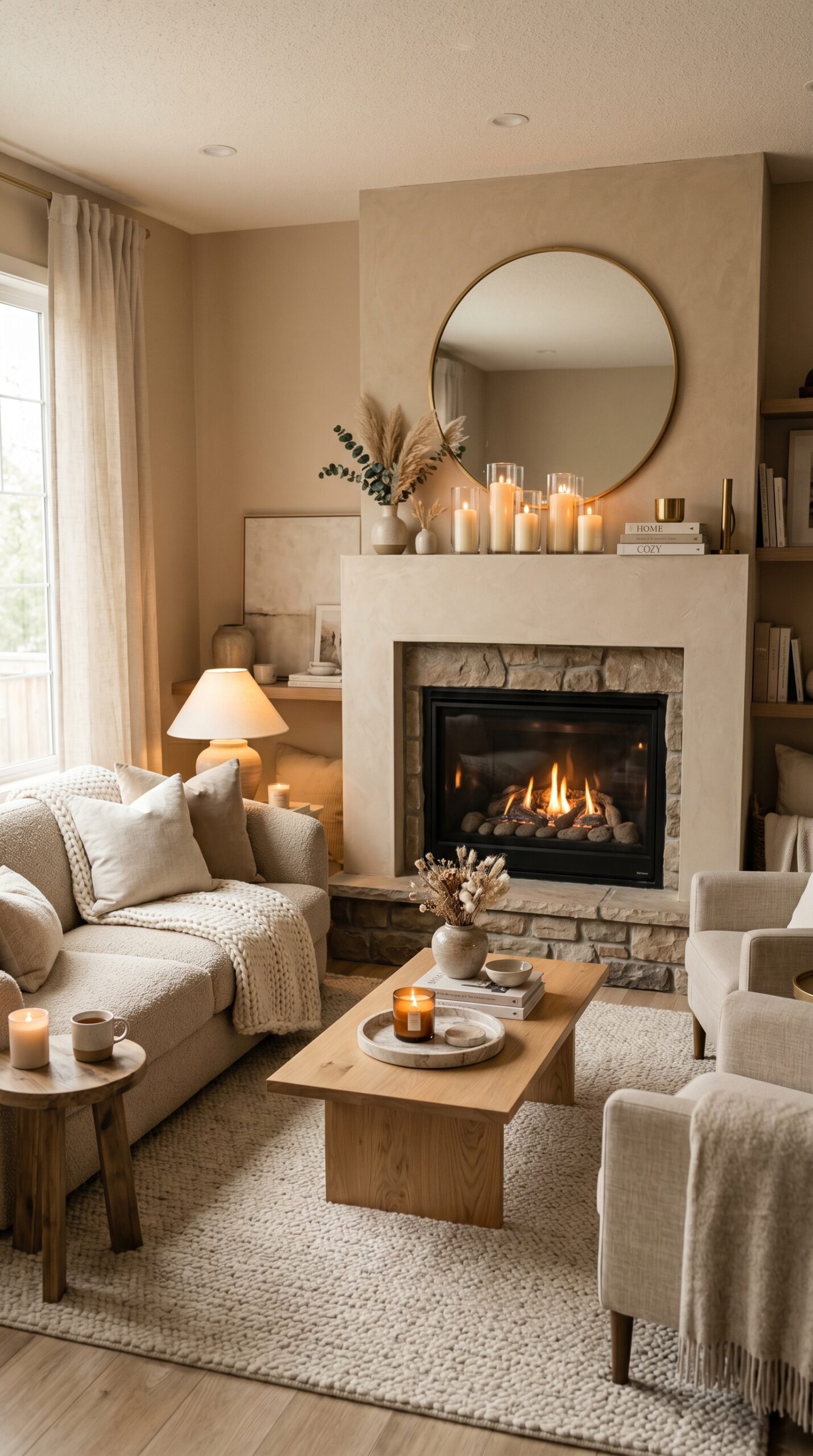 Fireplace Decor Ideas That Make Your Home Feel Warm & Luxurious 🔥✨