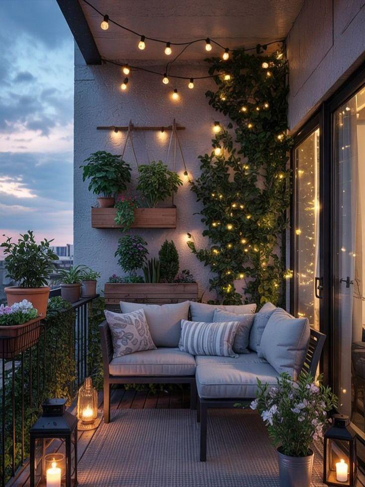 Small Balcony Ideas That Feel Cozy, Stylish & Relaxing 🌤️✨
