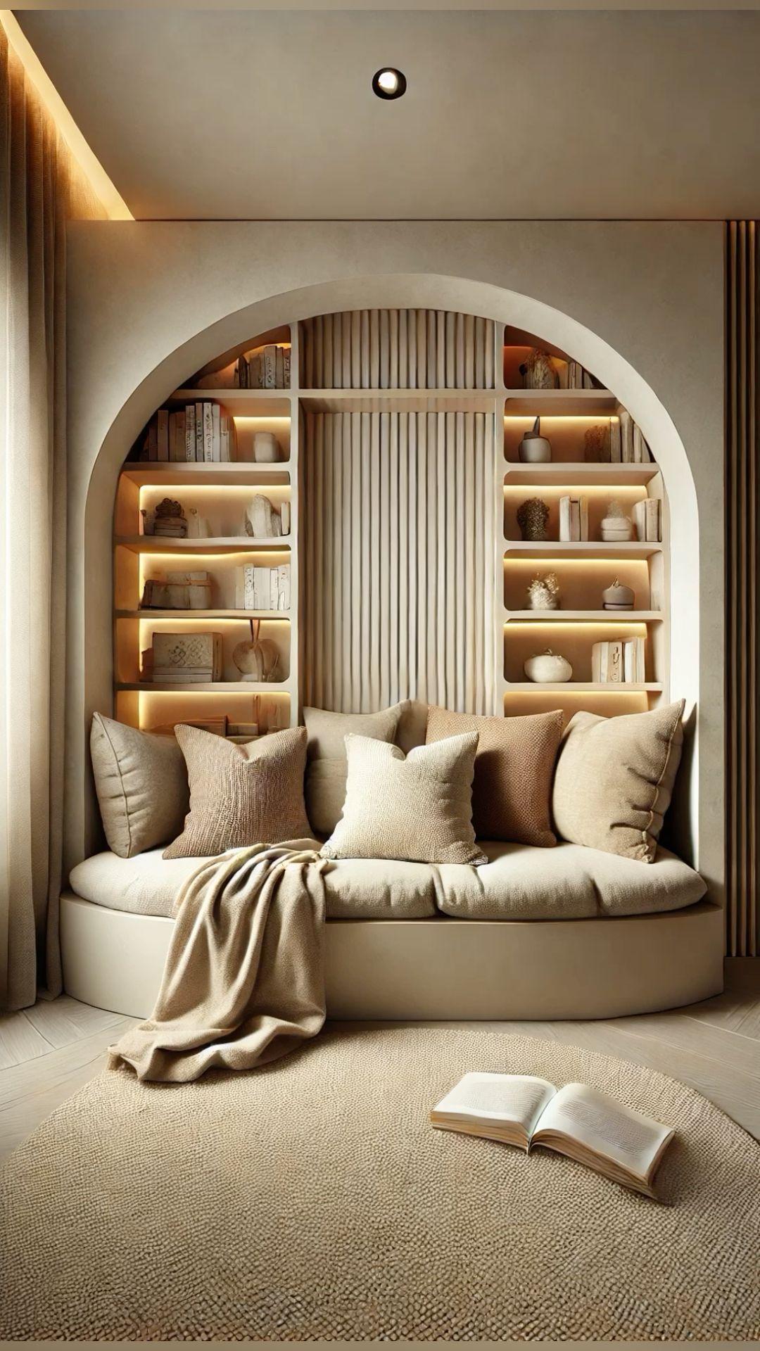 Cozy Reading Nook Ideas That Feel Calm, Warm & Luxurious 📚☁️