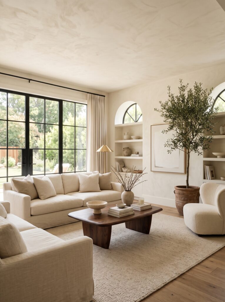 Earthy Modern Living Rooms That Feel Like a Luxury Retreat