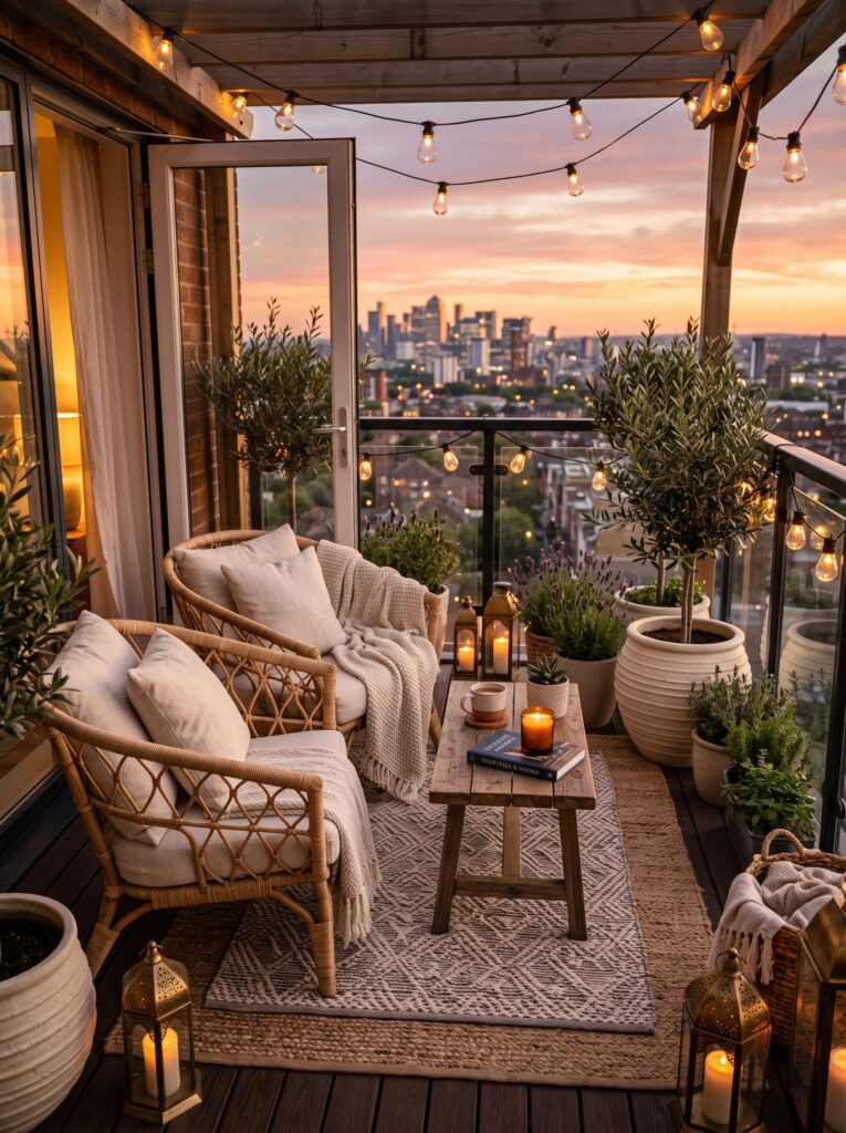 Small Balcony Ideas That Feel Like a Private Luxury Escape