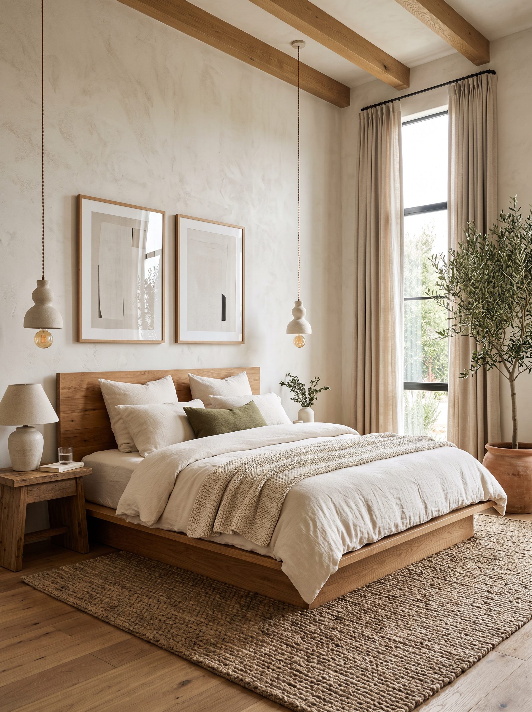 Organic Modern Bedroom Ideas That Feel Like a Luxury Hotel