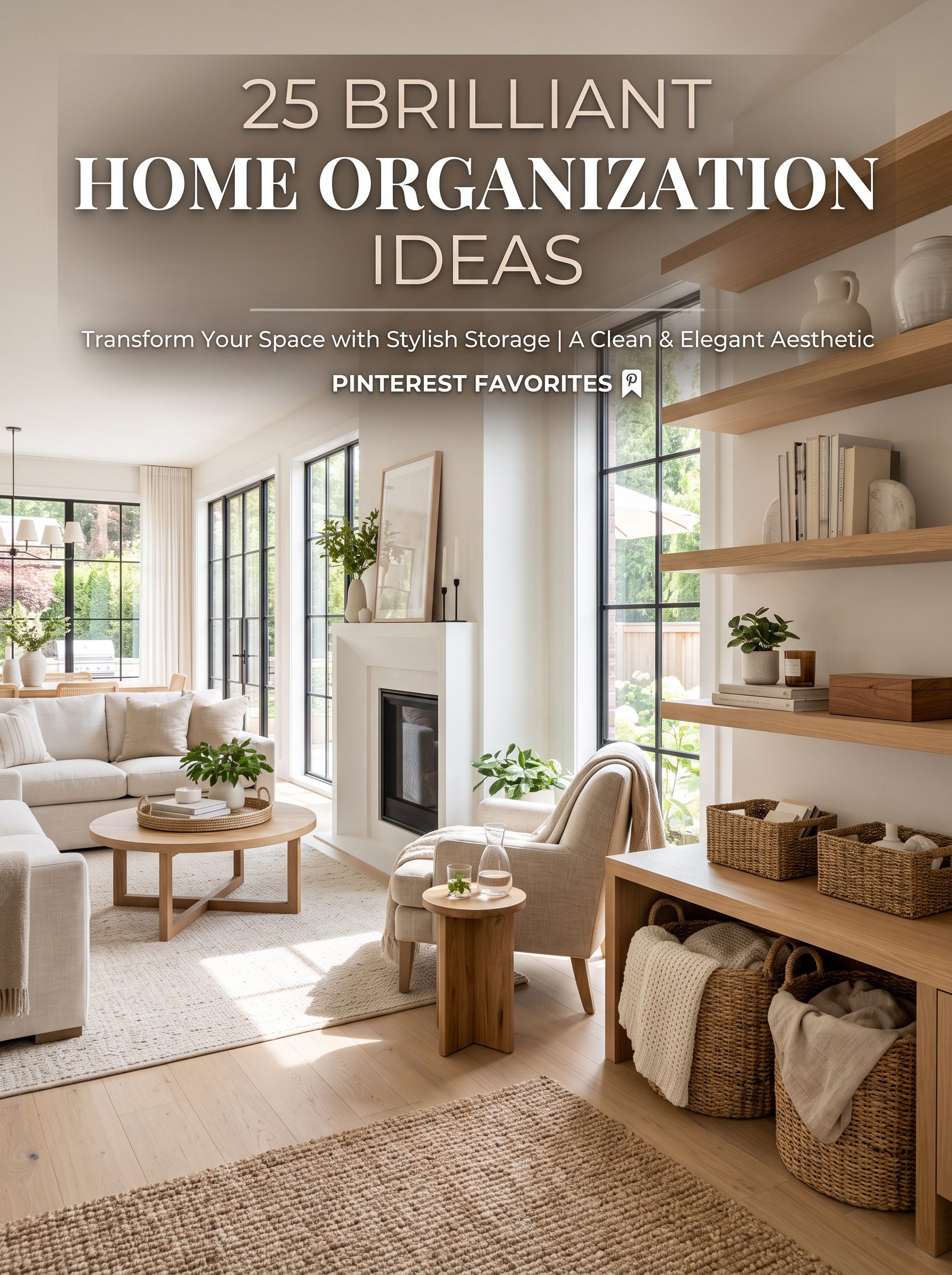25 Brilliant Home Organization Ideas That Make Every Room Feel Bigger