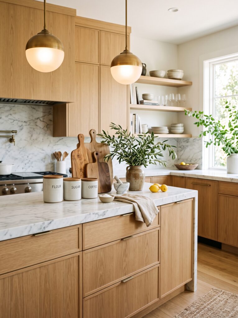 Designer Kitchen Styling Secrets That Make Every Countertop Look Beautiful