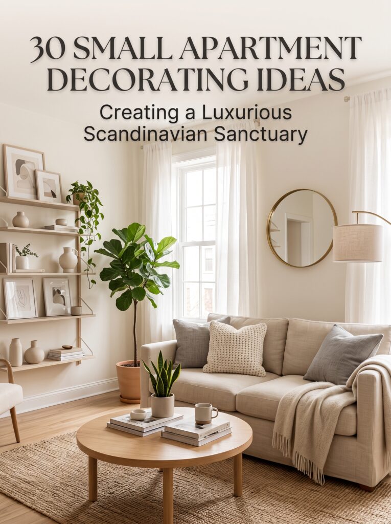 30 Small Apartment Decorating Ideas That Look Surprisingly Expensive