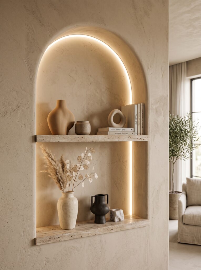 Beautiful Wall Niches That Instantly Make Your Home Look Custom Built