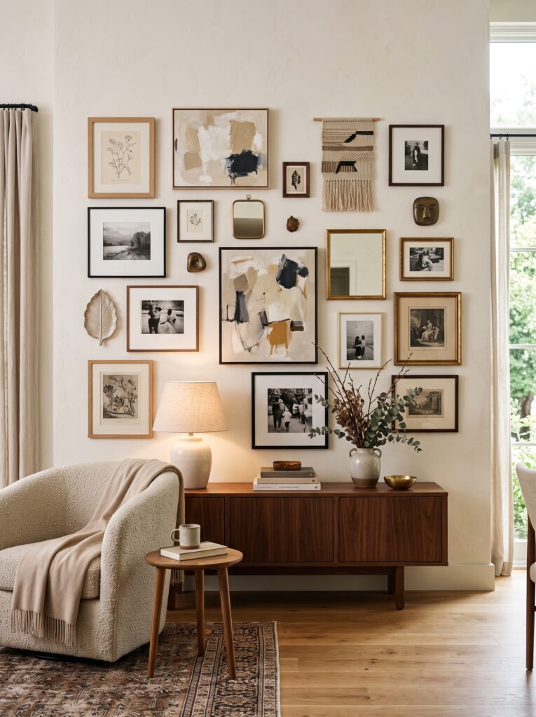 Unexpected Gallery Wall Ideas That Make a Home Feel Collected