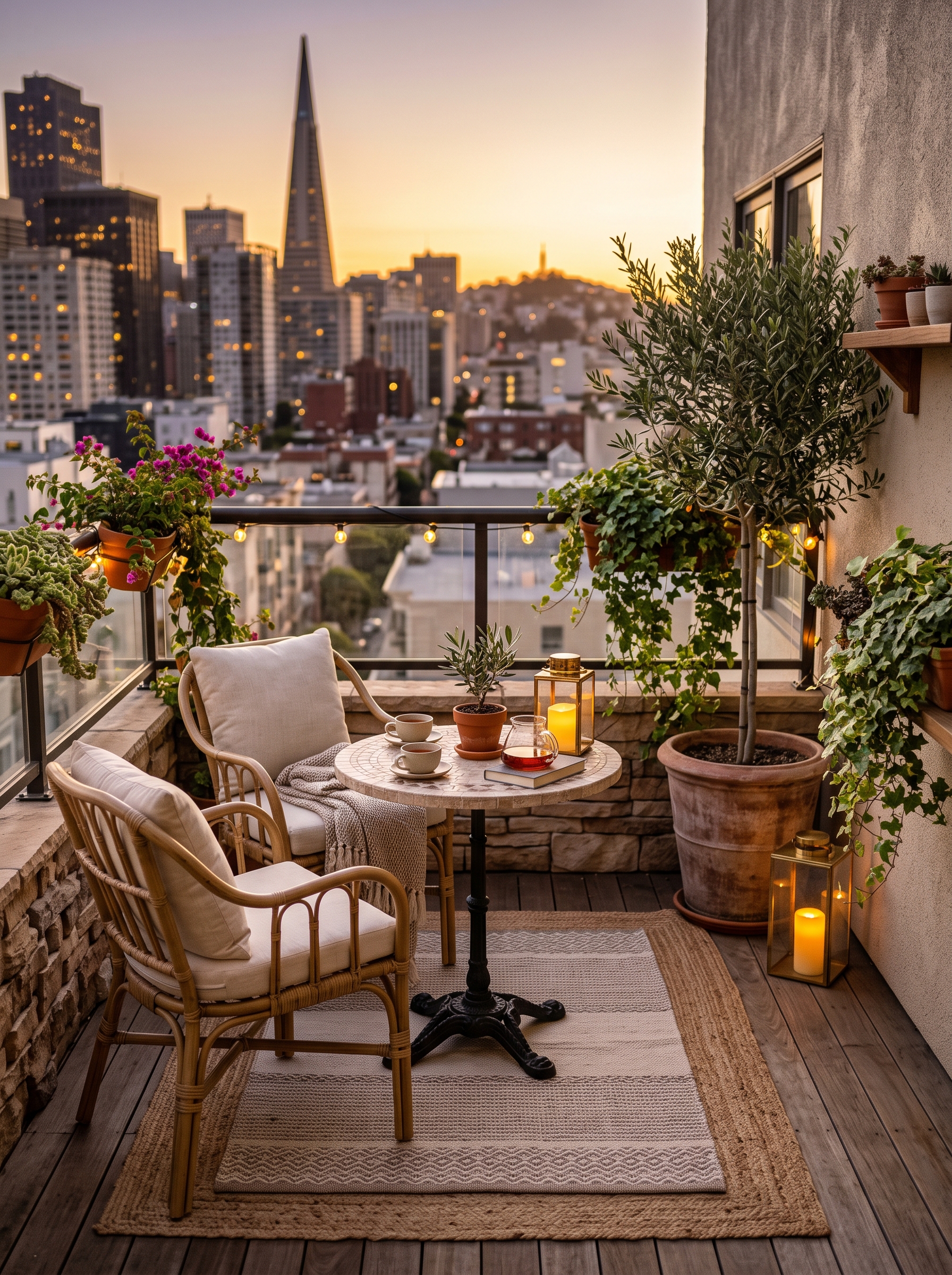 Small Balcony Ideas That Create a Private Luxury Retreat at Home