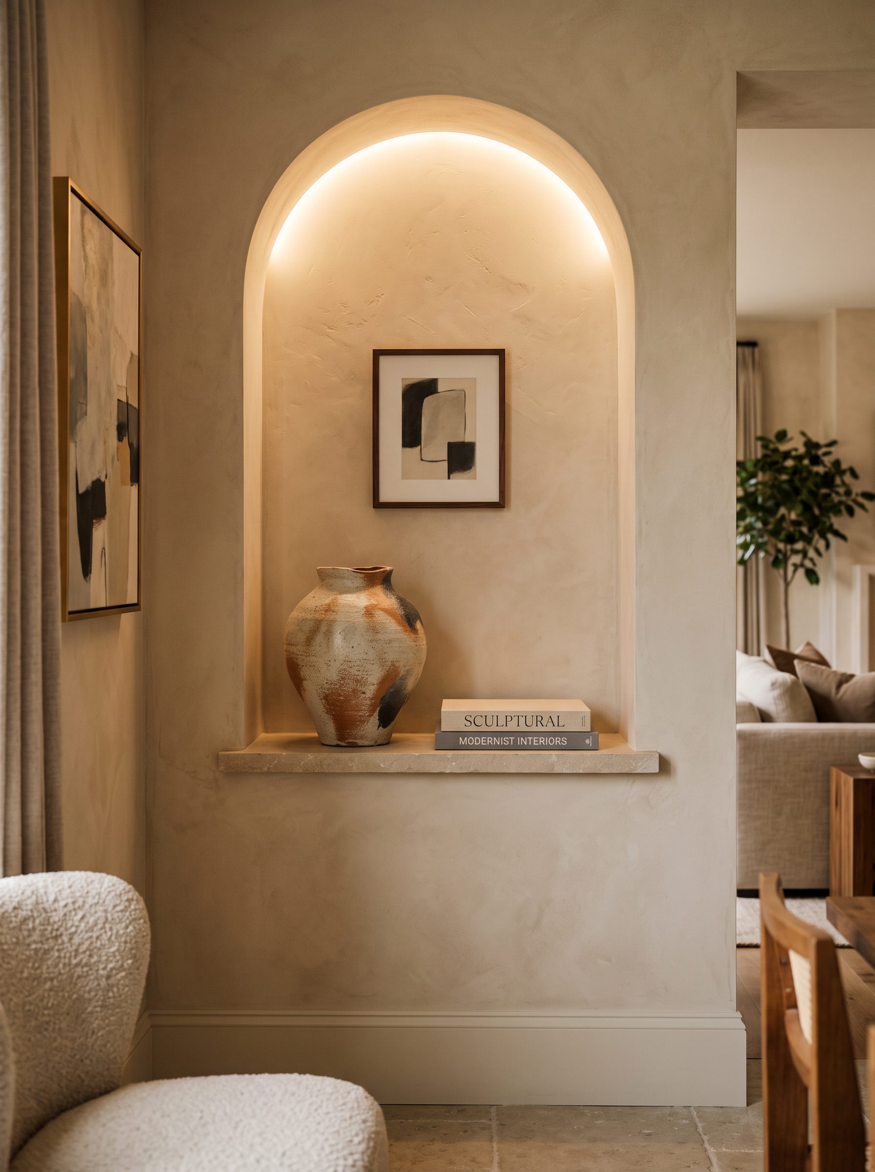Designer Wall Niche Decorating Ideas That Make Empty Walls Look Custom