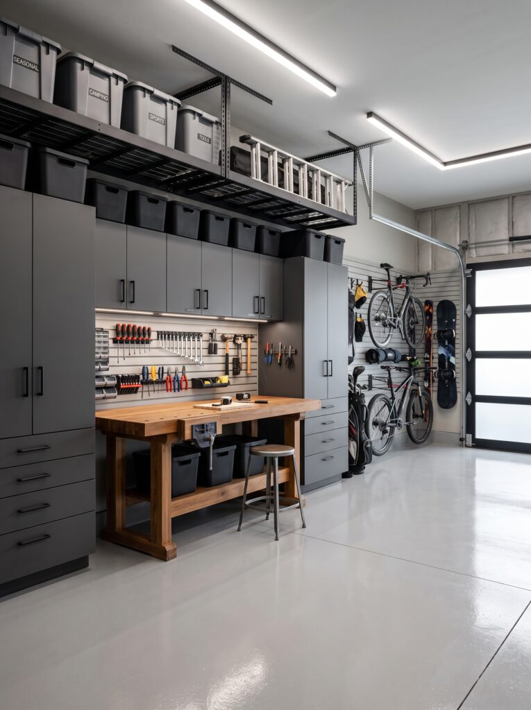 Garage Organization Ideas That Make a Cluttered Garage Feel Like a Luxury Workshop