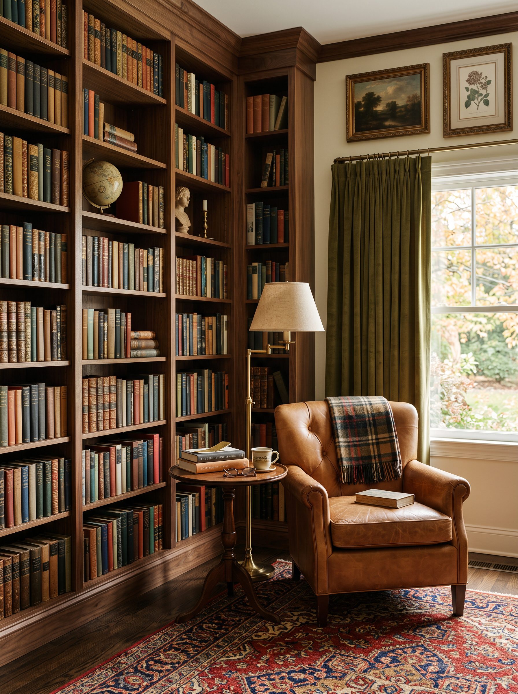 Home Library Ideas That Create a Sophisticated Escape at Home