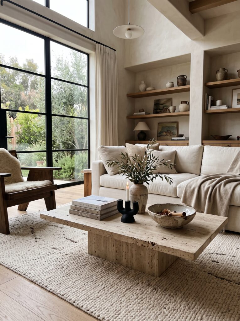 Organic Modern Coffee Table Styling That Designers Are Loving in 2026