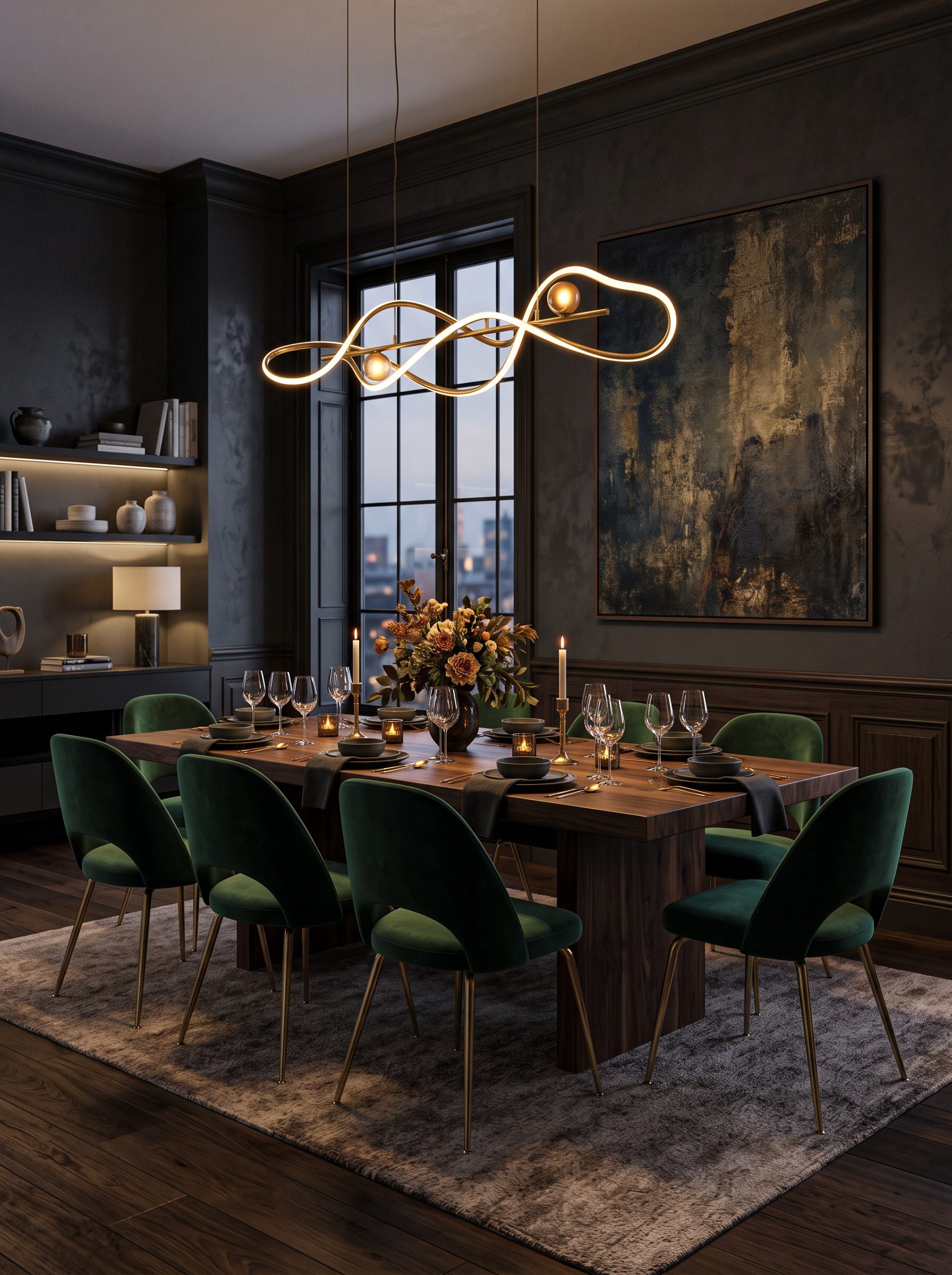 Moody Luxury Dining Rooms That Feel Straight Out of a Designer Home
