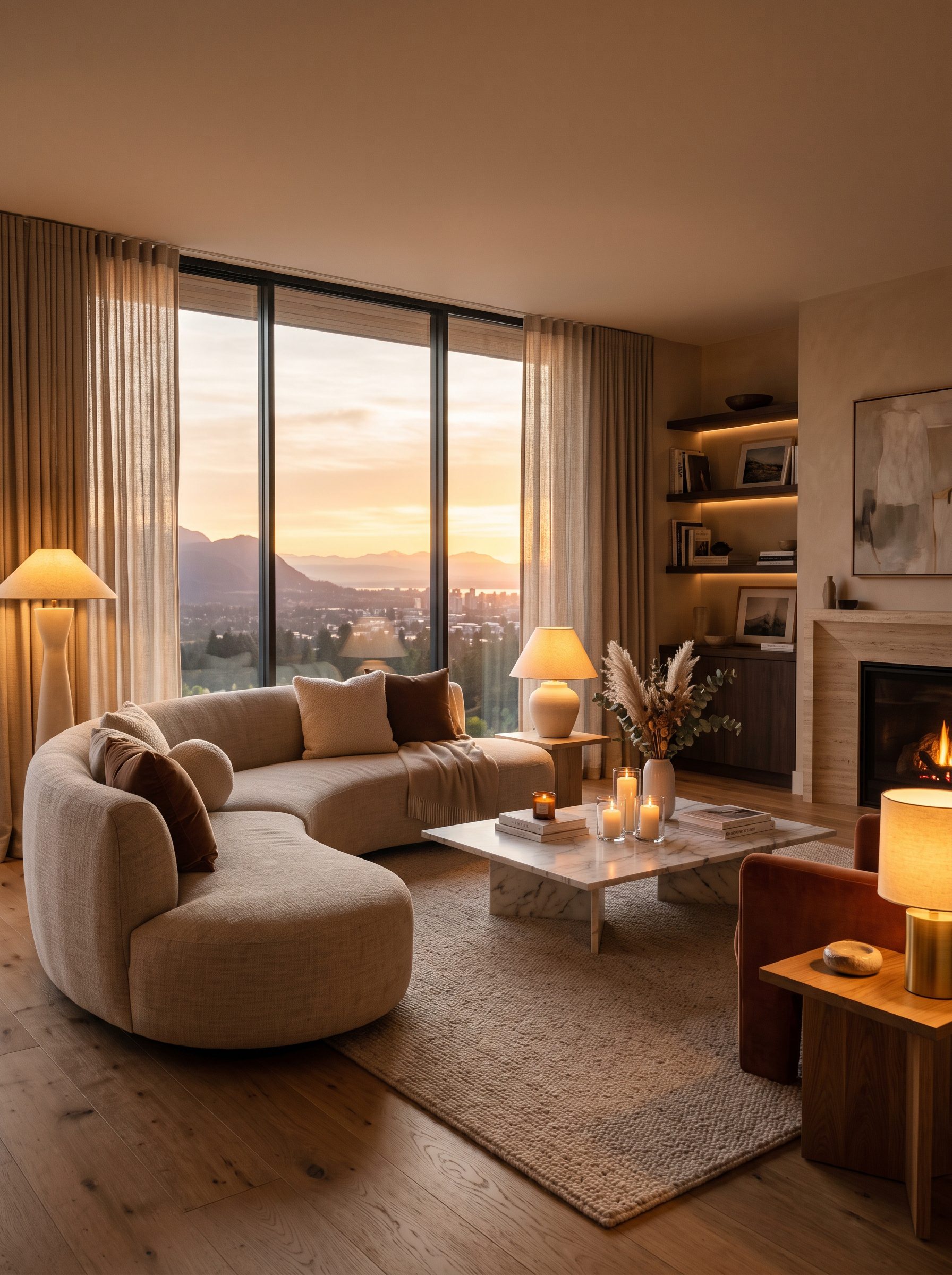 Luxury Evening Ambiance Ideas That Make Your Home Feel Cinematic