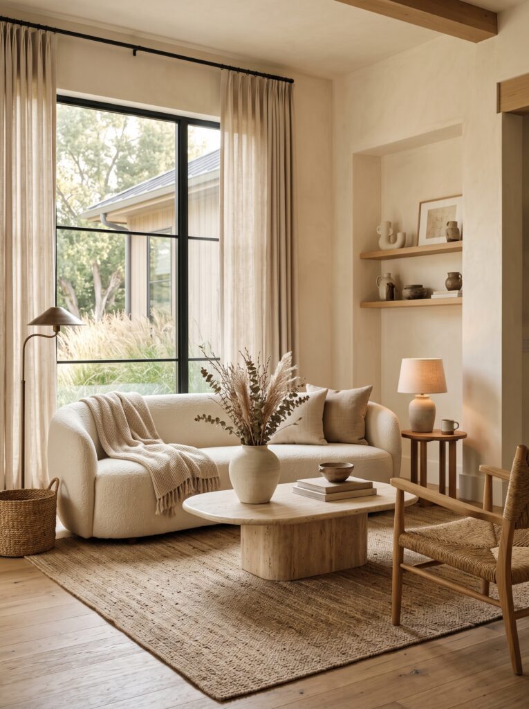 Organic Modern Home Decor Ideas for a Warm, Effortless, and Timeless Home