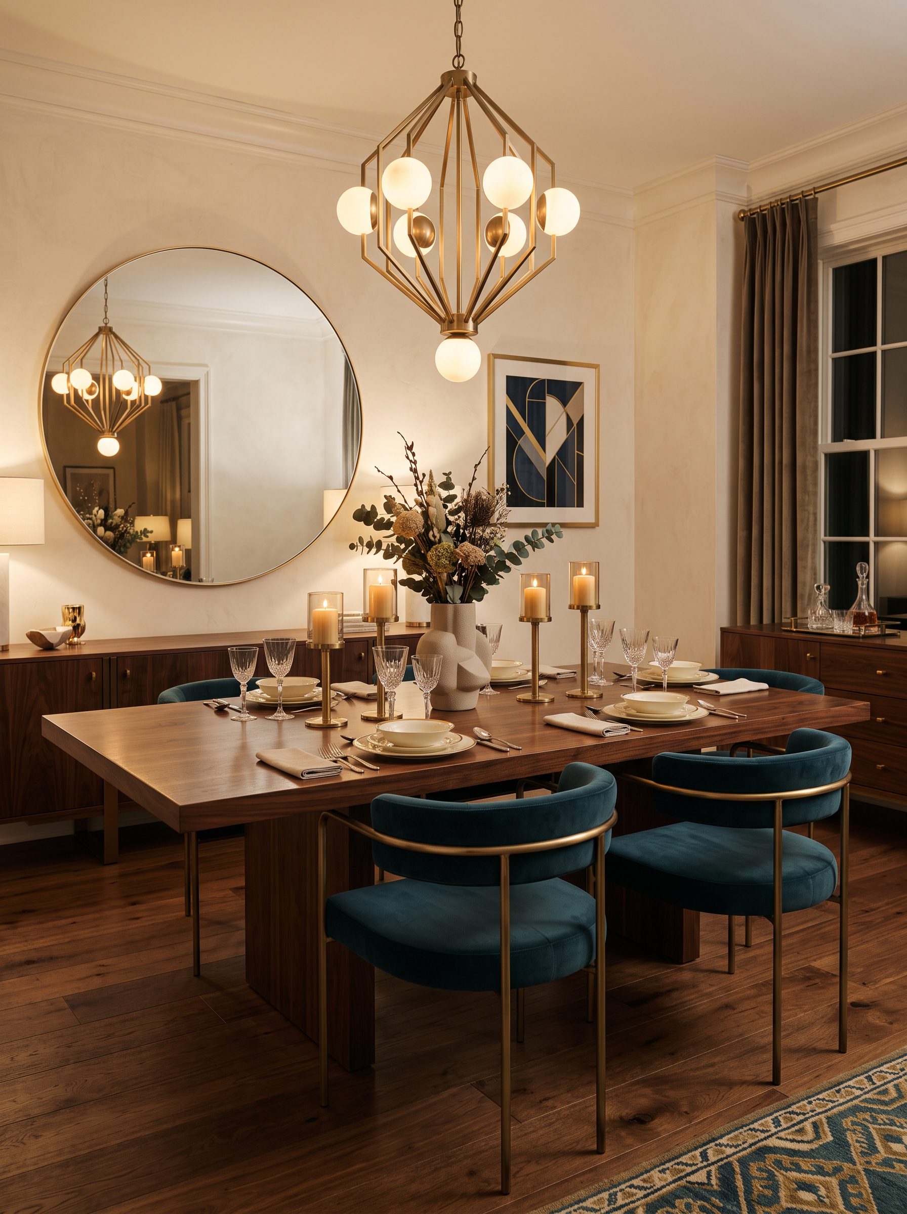Neo Deco Dining Room Ideas That Make Everyday Dinner Feel Luxurious