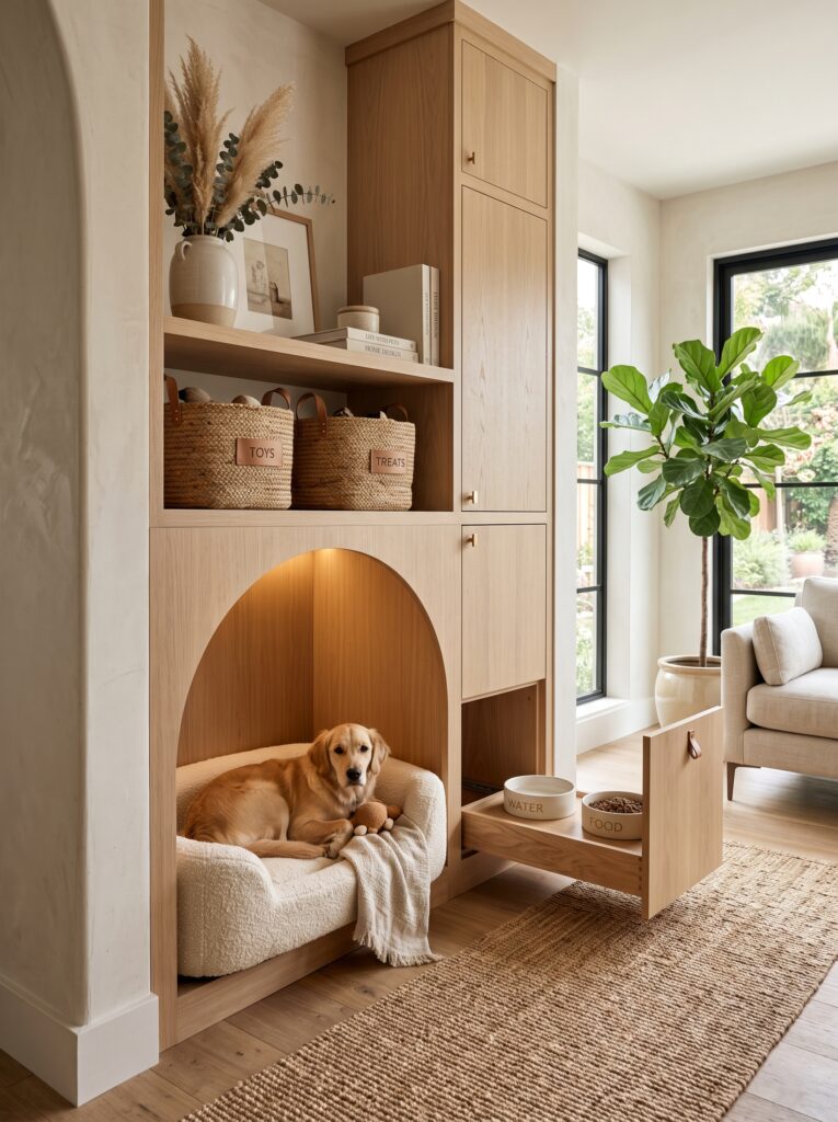 Built-In Pet Spaces That Blend Beautifully Into Luxury Homes