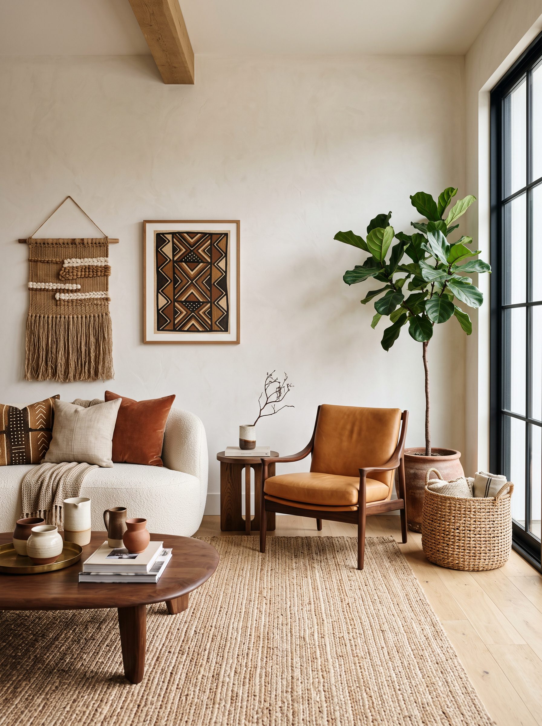 9 Afrohemian Decor Ideas to Create a Warm, Collected, and Elevated Home